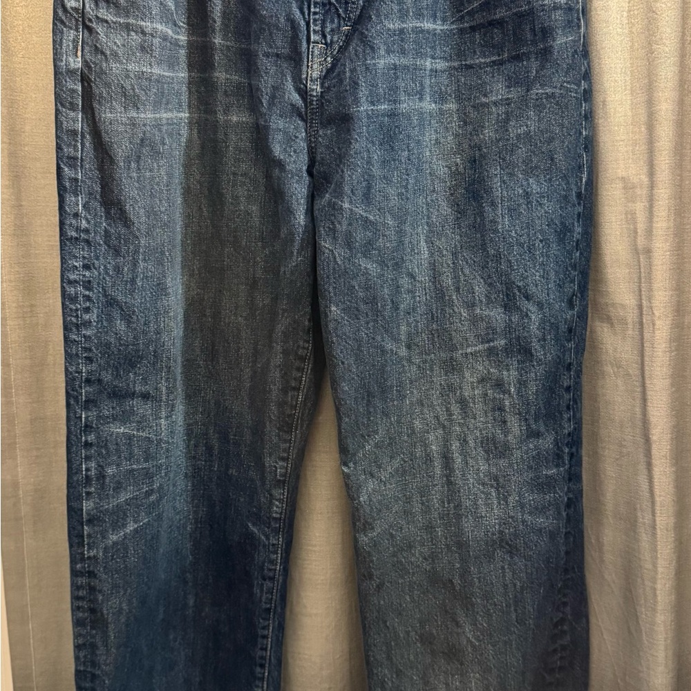 Sean John Men’s Relaxed Fit Dark Blue Jeans